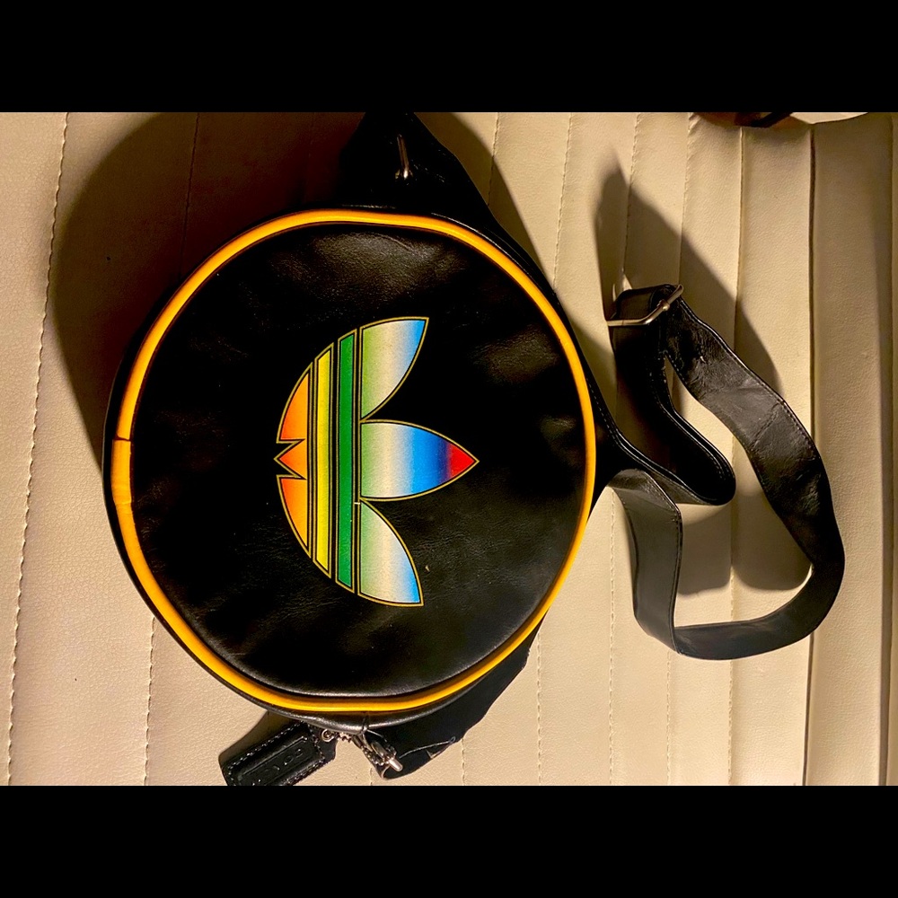 Adidas round strap purse